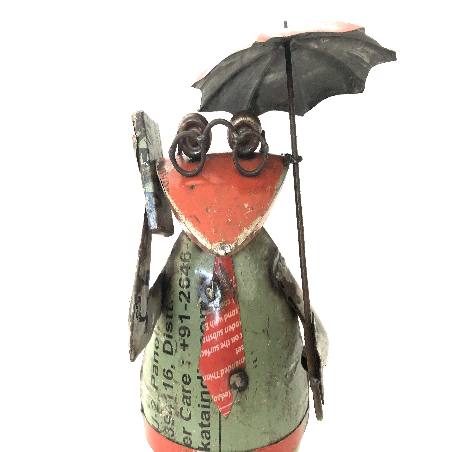 Frog w. mobile 19x12H50cm(3419)