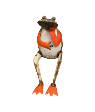 Nachdenklicher Frosch 11x10 H25 cm (80133)
