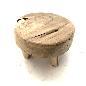 Plateau teak pootjes 20cm(3425)
