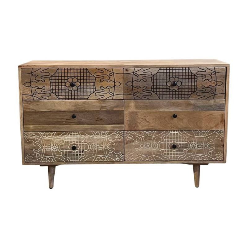 Sideboard Mundra 6-drawer (80140)