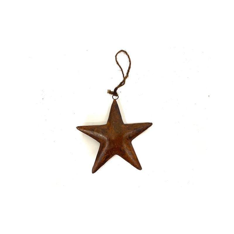 Star rusty L 19x19cm (80160)