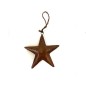 Star rusty L 19x19cm (80160)