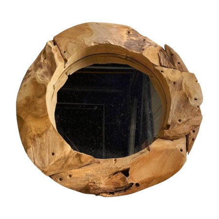 Spiegel aus Teak D60 cm (80182)