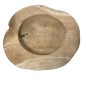Kom teakhout D60cm. (80188)