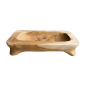 Bowl khaki 25x13cm (80194)