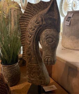 Horse head unique H40cm (3441)