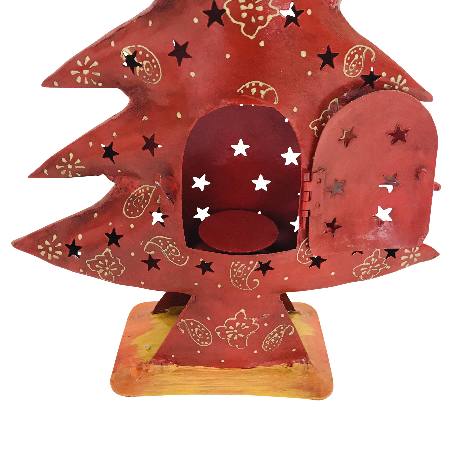Christmas tree red H66cm