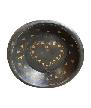 Bowl India black D30-40cm (80248)