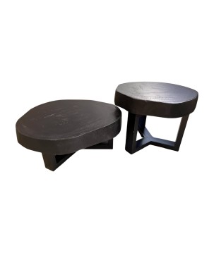 Koffietafel Su zwart hoog (80344)
