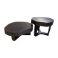 Koffietafel Su zwart hoog (80344)