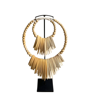 Necklace Surf Double White (80359)