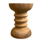 Kerzenständer aus Teak L 17 cm (80424)