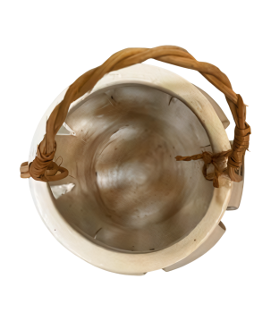 Lantaarn wit 23xH26cm(80451)