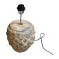 Lampvoet dennenhout D25H25 cm (80459)