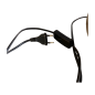 Lampvoet dennenhout D25H25 cm (80459)