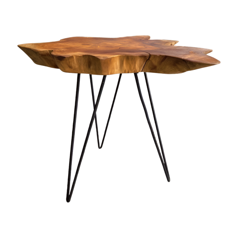 Salontafel organisch D50H45 cm (80470)