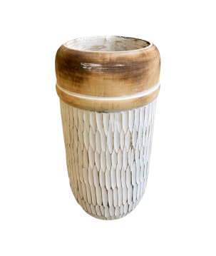 Pot carving H35 cm (80568)