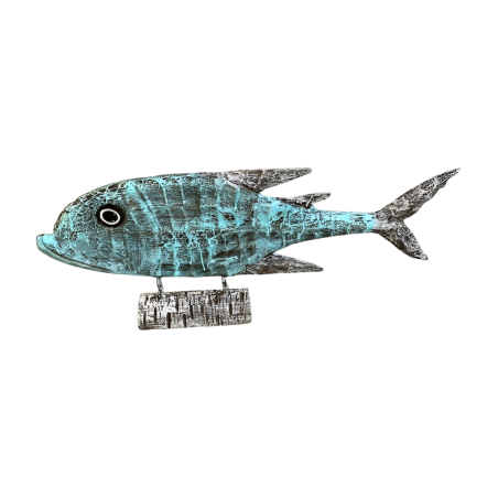 Großer Fisch auf Ständer 100 cm (80585)