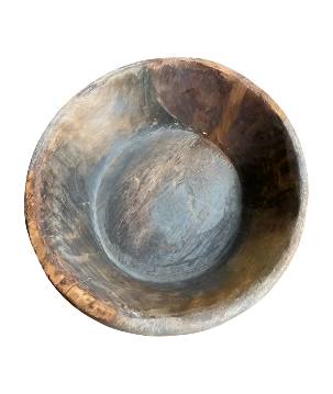 Wooden bowl India(3508)