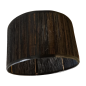Cylinderkap M zwart (80618)