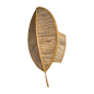Leave wandlamp naturel (80620)