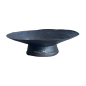 Cakestand zwart D30 H9 cm (80630)