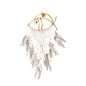 Vis macramé/rotan 35x28 cm (80632)