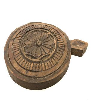 Wooden Mandela 30cm(3524)
