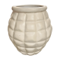 Pot Jip cream L D30H30cm (80705)