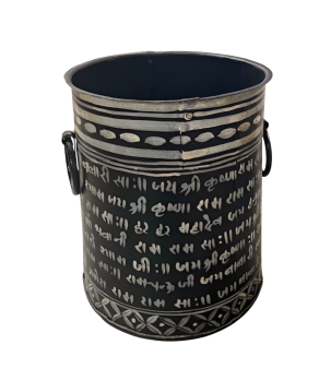 Pot ijzeren decor S D30 H35 (80745)