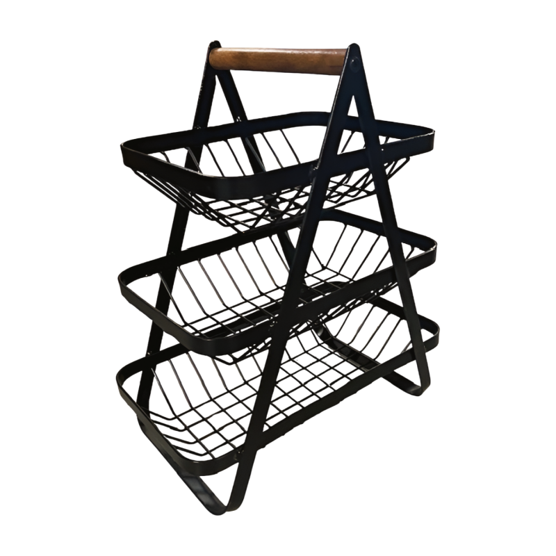 Three-tier shelf 38x22xH46 (80776)