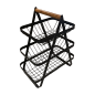 Three-tier shelf 38x22xH46 (80776)