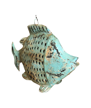 Fish Azul M 55x15H36cm(80787)
