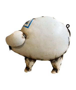 Pig old iron 35x15H30cm(80794)