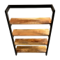 Rek 4 planken 60x20H90cm(80807)