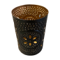 Iron candleh bl L D14H20cm(80833)