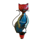 Katze mit Eimer 18x15H31 (80835)