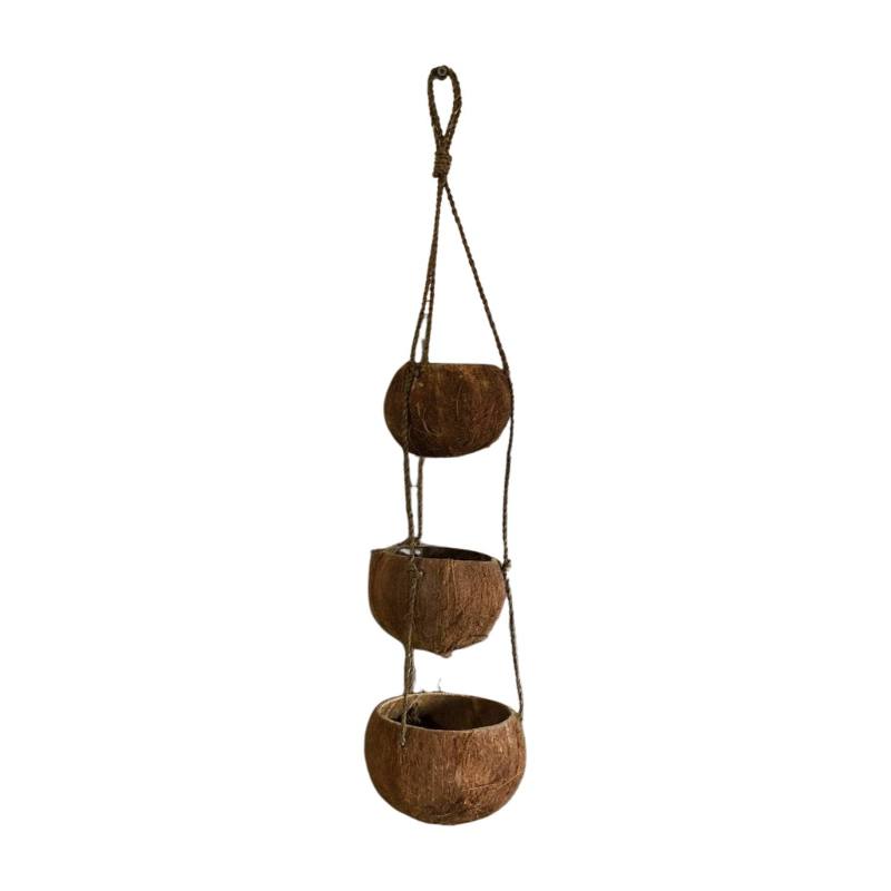 Planthanger 3 coconut (3543)