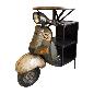 Scooter bartafel rond (3544)