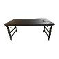 Foldingtable black 180cm(3552)