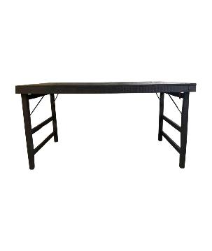 Foldingtable black 180cm(3551)