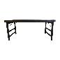 Foldingtable black 180cm(3552)