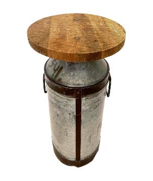 Milkcan table D40H66cm (3553)