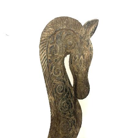 Seahorse antiq. 80cm (3558)