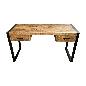 Desk 2-drawers 150x60H77cm(3575)