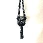 Planthanger macramé black (3579)