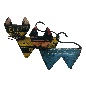 Cat old iron  23x18cm (5182)