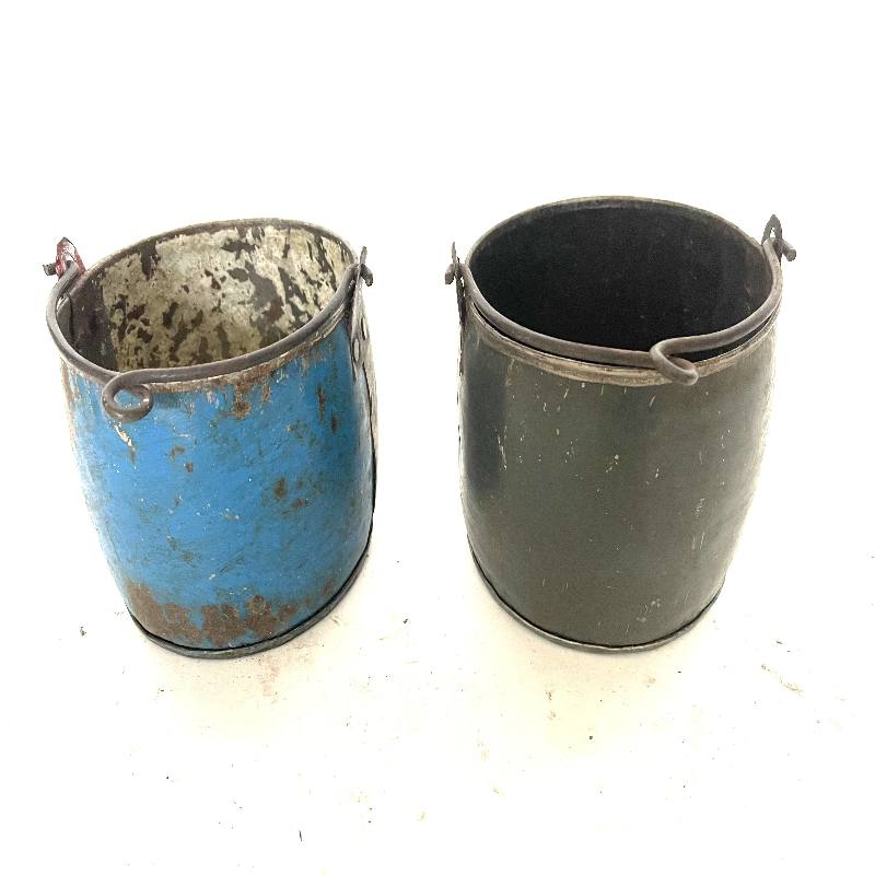 Bucket old iron D11H10cm(3586)