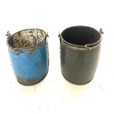 Bucket old iron D11H10cm(3586)