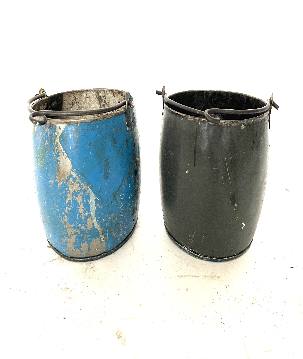 Bucket old iron D16H14cm (3587)